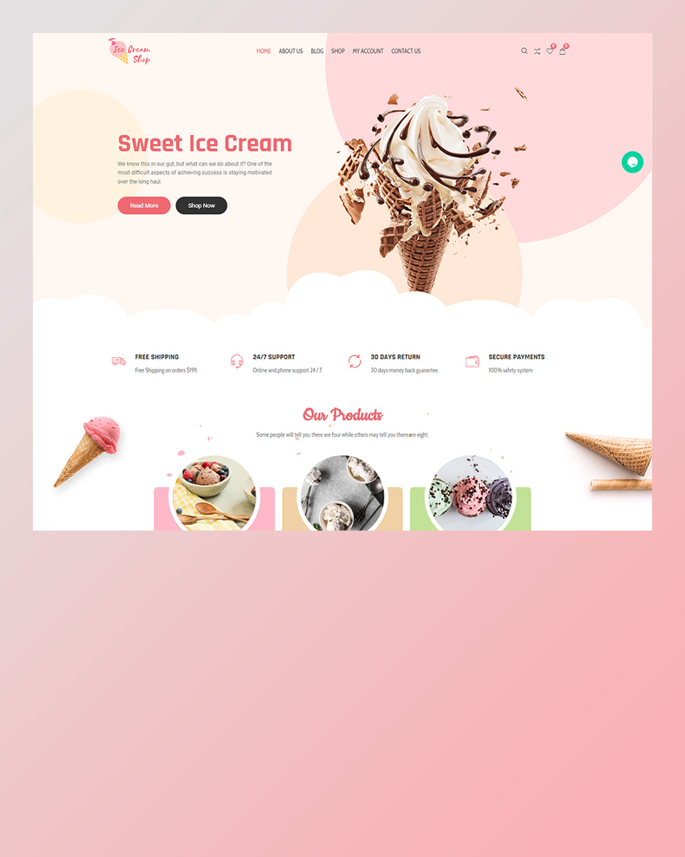 ciyashop ice cream обработано