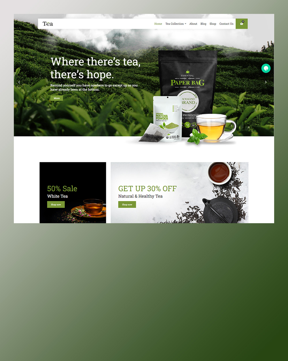 ciyashop tea store обработано