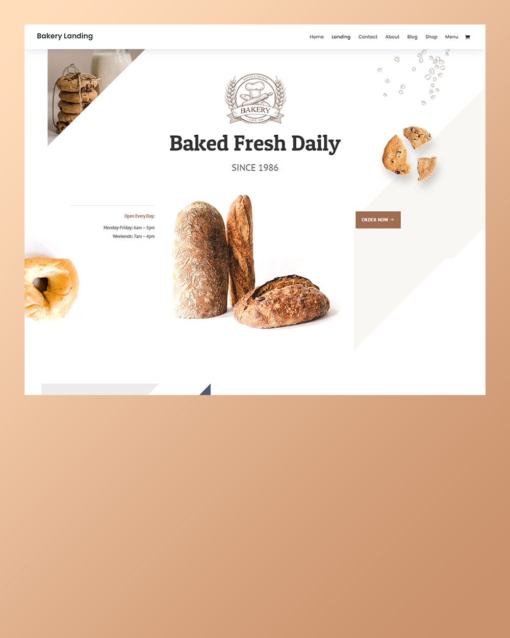 divi bakery обработано