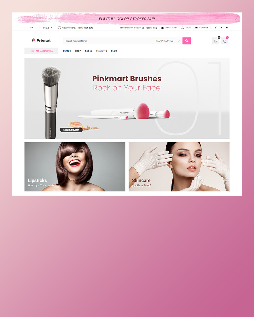 pinkmart cosmetics обработано