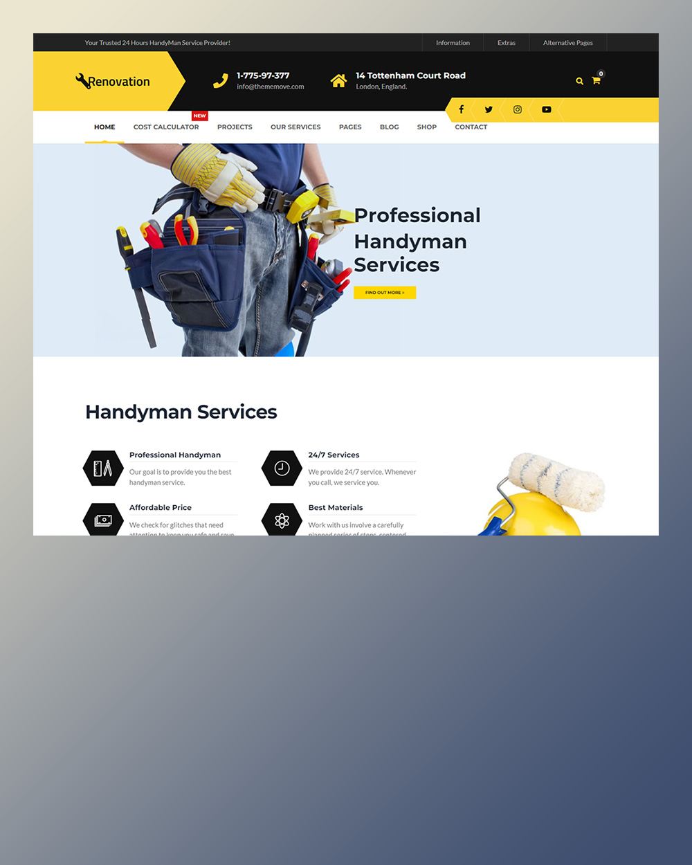 theme renovation service обработано