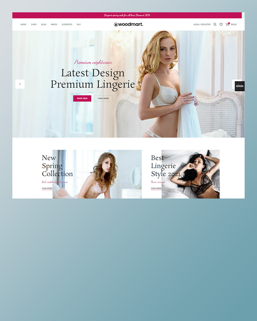 woodmart lingerie обработано