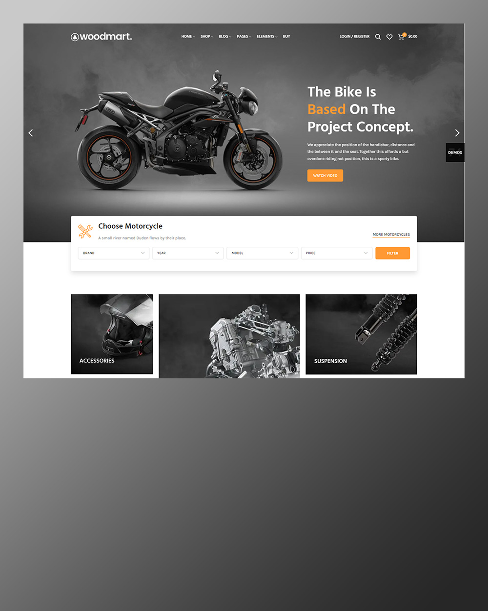 woodmart motorcycle обработано