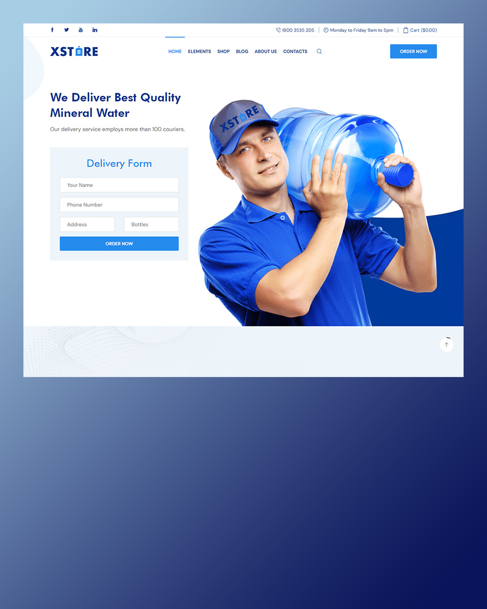 xstore water delivery обработано