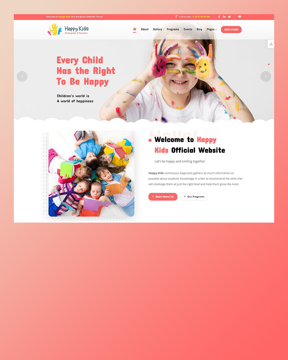 xtratheme kindergarten обработано