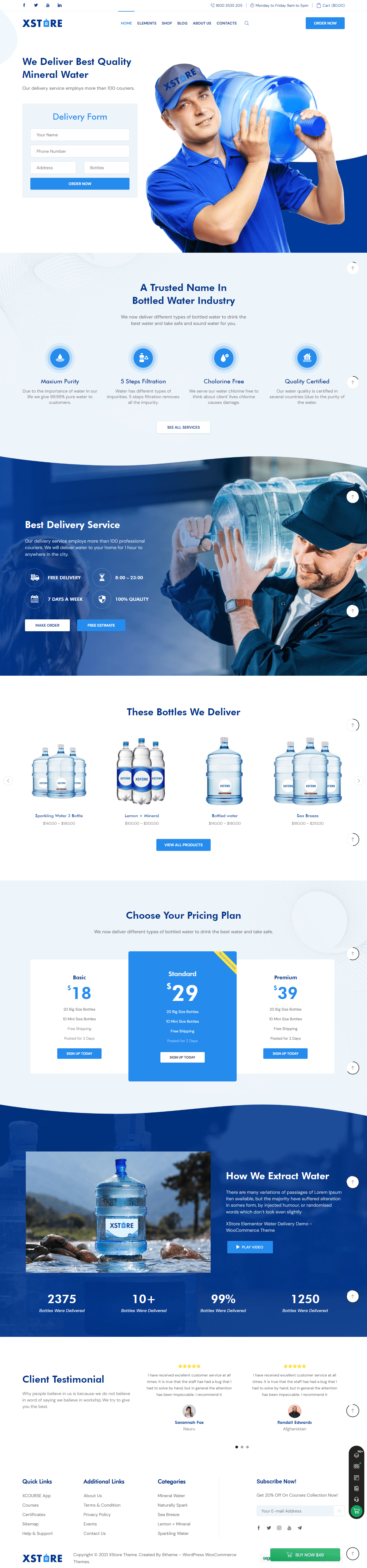 xstore water delivery